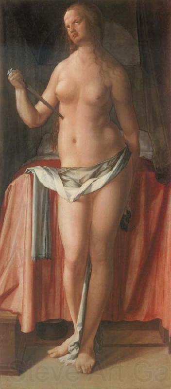Albrecht Durer The Suicide of Lucretia Spain oil painting art